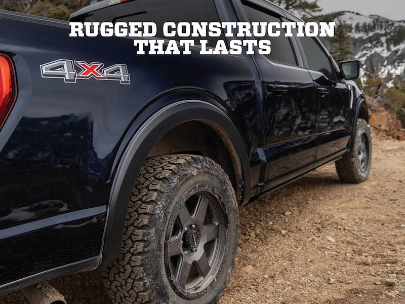 Husky Liners OE-Style Fender Flares |2804956| - Fits 2014-2019 Chevrolet Silverado 1500 (2019 LD w/6.6' Bed); 2015-2019 Silverado 2500 HD & 3500 HD (Excludes Dually) |Fender Flares Front & Rear, 4-pc Black