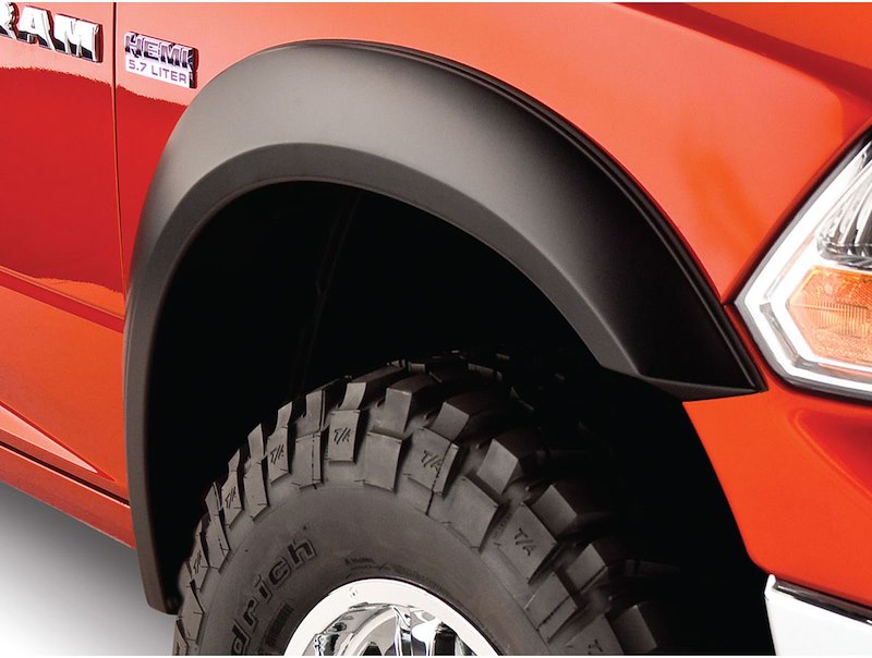 Husky Liners Extend-A-Fender Style Fender Flares |2805914| - Fits 2009-2018 Dodge Ram 1500; 2019-2024 Ram 1500 Classic Body Only (Excludes R/T Model) |Fender Flares Front & Rear, 4-pc Black