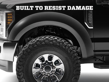 Husky Liners Extend-A-Fender Style Fender Flares |2805914| - Fits 2009-2018 Dodge Ram 1500; 2019-2024 Ram 1500 Classic Body Only (Excludes R/T Model) |Fender Flares Front & Rear, 4-pc Black