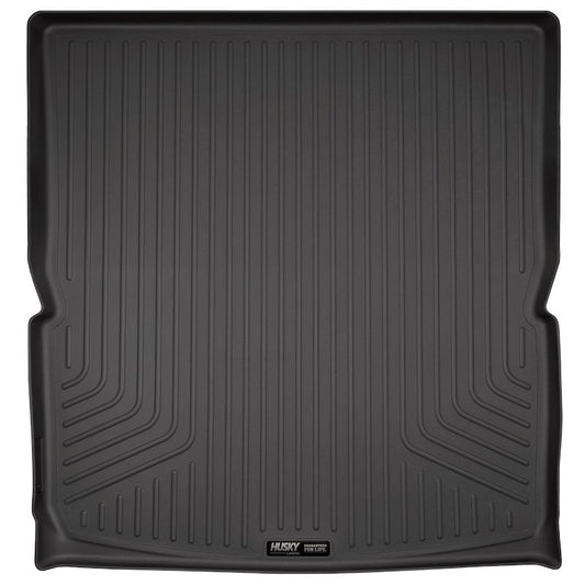 Husky Liners Weatherbeater Cargo Liner |28141| - Fits 2017-2023 GMC Acadia Behind (Excludes All Terrain Model) (to Back of 2nd Row Over Folded Flat 3rd Row) | Cargo Liner, 1-pc. Black