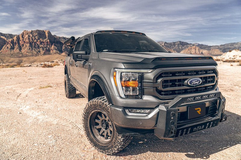 Husky Liners Aeroskin Lightshield PRO Low Profile Hood Protector |2820163| - Fits 2019-2026 Ram 1500 (Excludes Rebel & TRX Models) | Hood Protector 1pc Black