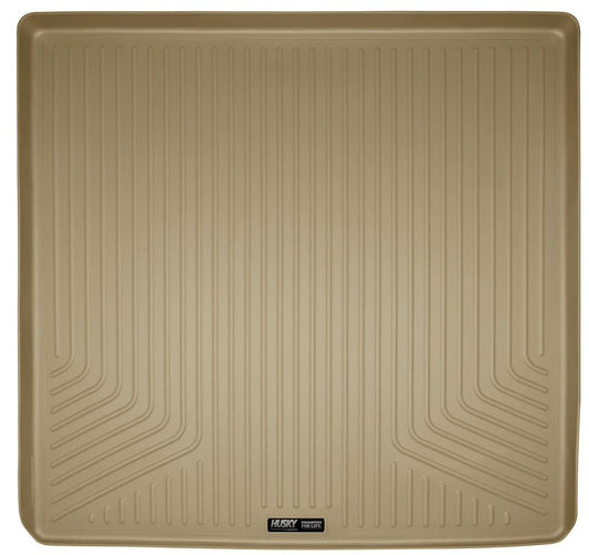 Husky Liners Weatherbeater Cargo Liner |28213| - Fits 2015-2020 Cadillac Escalade, 2015-2020 Chevrolet Tahoe, 2015-2020 GMC Yukon Behind 2nd Seat, Cargo Liner 1pc Tan