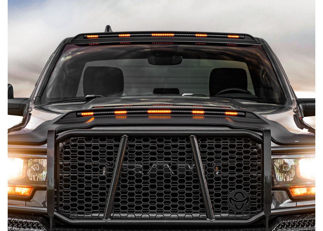 Husky Liners AeroCab PRO Marker Light |2825279| - Fits 2024-2026 Toyota Tacoma, 2025-2026 Toyota 4Runner w/Out Sunroof | Cab Roof Marker Light, 1-pc Black