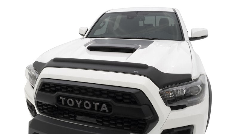 Husky Liners Aeroskin II Hood Protector |2830007| - Fits 2007-2013 Toyota Tundra | Low Profile Deflector/Bug Shield - 1 pc. Textured Black