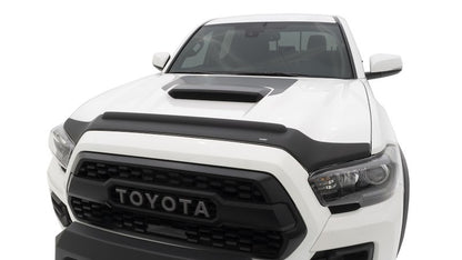 Husky Liners Aeroskin II Hood Protector |2830007| - Fits 2007-2013 Toyota Tundra | Low Profile Deflector/Bug Shield - 1 pc. Textured Black