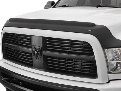 Husky Liners Aeroskin II Hood Protector |2830051| - Fits 2010-2018 Dodge Ram 2500, 3500 | Low Profile Deflector/Bug Shield - 1 pc. Textured Black
