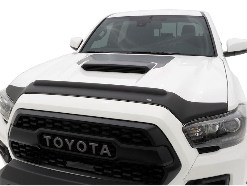 Husky Liners Aeroskin II Hood Protector Low Profile Deflector/Bug Shield |2830079| - Fits 2016-2023 Toyota Tacoma, Hood Protector 1-pc Textured Black