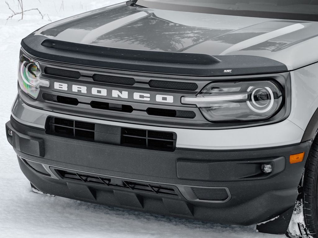 Husky Liners Aeroskin II Hood Protector Low Profile Deflector/Bug Shield |2830079| - Fits 2016-2023 Toyota Tacoma, Hood Protector 1-pc Textured Black