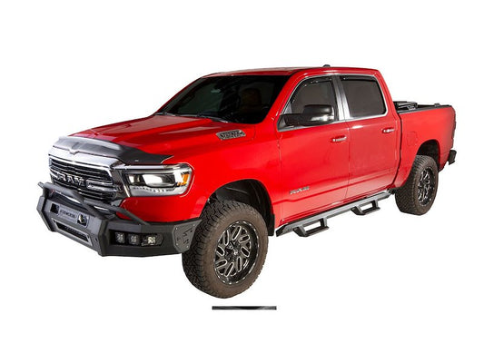 Husky Liners Aeroskin II Hood Protector Low Profile Deflector/Bug Shield |2830163| - Fits 2019-2026 Ram 1500 Excludes Rebel & TRX Models | Hood Protector 1-pc Textured Black