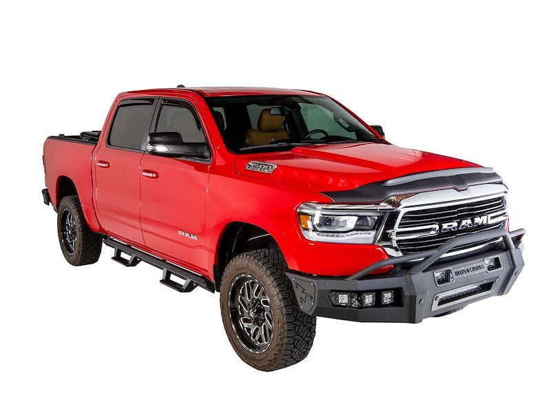 Husky Liners Aeroskin II Hood Protector Low Profile Deflector/Bug Shield |2830163| - Fits 2019-2026 Ram 1500 Excludes Rebel & TRX Models | Hood Protector 1-pc Textured Black