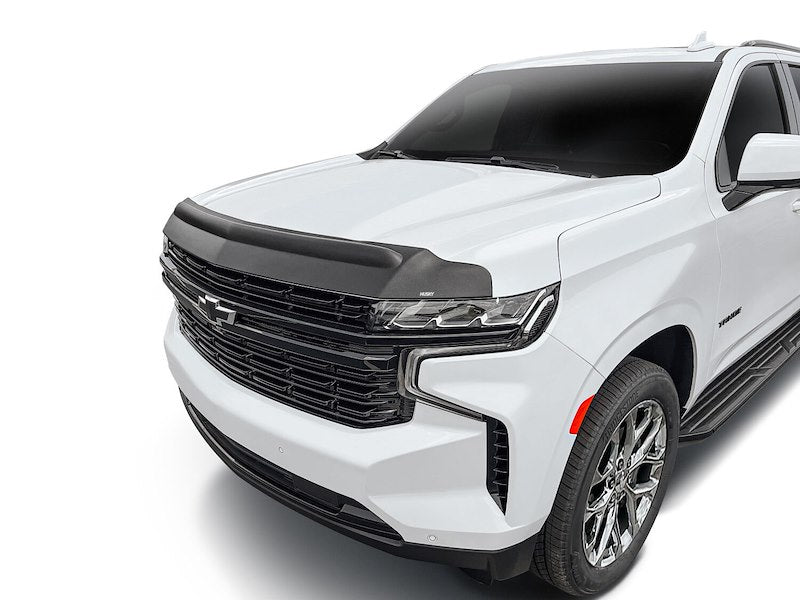 Husky Liners Aeroskin II Hood Protector |2830168| - Fits 2019-2026 Chevrolet Silverado 1500, 2022 Silverado 1500 LTD (Exclusions) | Low Profile Deflector/Bug Shield - 1 pc. Textured Black