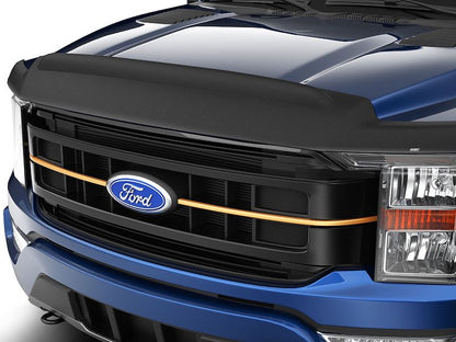 Husky Liners Aeroskin II Hood Protector Low Profile Deflector/Bug Shield |2830229| - Fits 2024-2026 Ford F-150, Hood Protector 1-pc Black