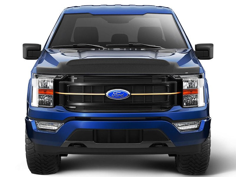 Husky Liners Aeroskin II Hood Protector Low Profile Deflector/Bug Shield |2830229| - Fits 2024-2026 Ford F-150, Hood Protector 1-pc Black