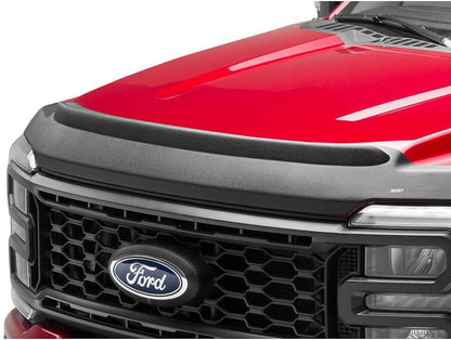 Husky Liners Aeroskin II Hood Protector Low Profile Deflector/Bug Shield |2830235| - Fits 2023-2026 Ford F-250, F-350, F-450 Super Duty | Hood Protector 1-pc Textured Black
