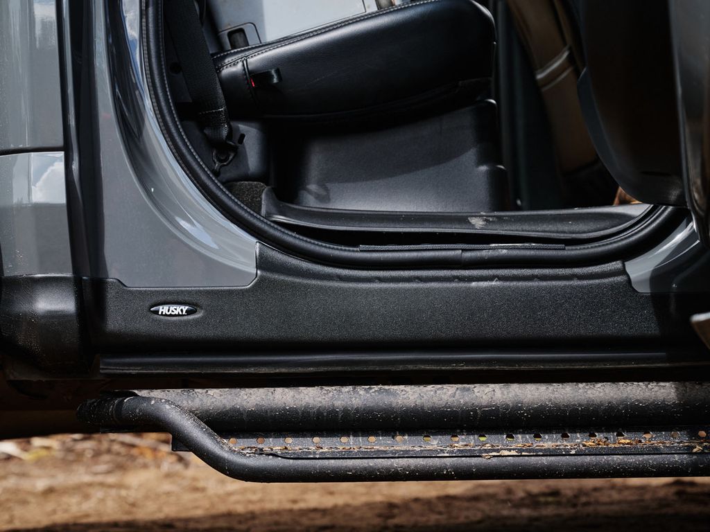 Husky Liners Truck Rocker Panel Kit |2874063| -  Fits 1999-2016 Ford F-250, F-350, F-450 SD Super Duty (Crew Cab) will NOT Fit SuperCab (EXT Cab) | Rocker Panel - 4 pcs. Black