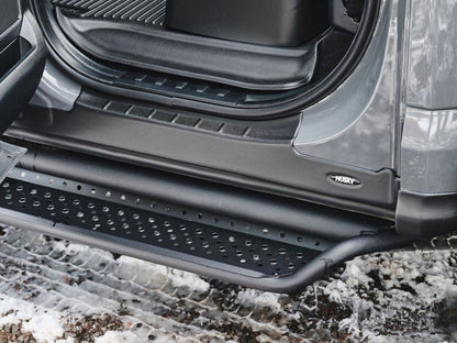 Husky Liners Truck Rocker Panel Kit |2874063| -  Fits 1999-2016 Ford F-250, F-350, F-450 SD Super Duty (Crew Cab) will NOT Fit SuperCab (EXT Cab) | Rocker Panel - 4 pcs. Black