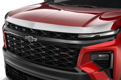 Husky Liners Aeroskin Hood Protector |2892219| - Fits 2024-2026 Chevrolet Traverse | Low Profile Deflector/Bug Shield - 1 pc. Chrome