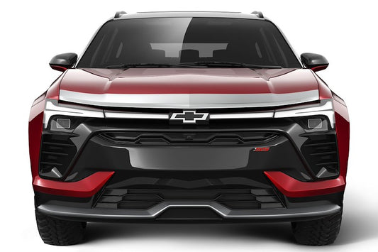 Husky Liners Aeroskin Hood Protector Low Profile Deflector/Bug Shield |2892225| - Fits 2024-2026 Chevrolet Blazer EV, Hood Protector 1-pc Chrome