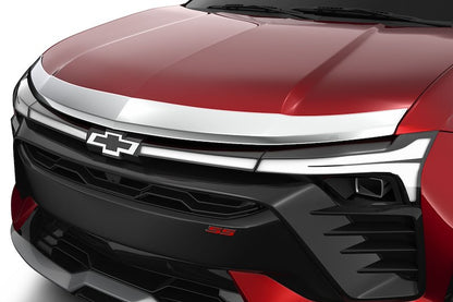 Husky Liners Aeroskin Hood Protector Low Profile Deflector/Bug Shield |2892225| - Fits 2024-2026 Chevrolet Blazer EV, Hood Protector 1-pc Chrome