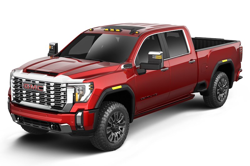 Husky Liners Aeroskin Hood Protector Low Profile Deflector/Bug Shield |2892285| - Fits 2024-2026 GMC Sierra 2500 HD & 2024-2026 GMC Sierra 3500 HD | Hood Protector 1-pc Chrome