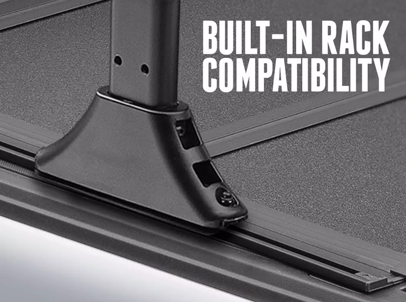 RealTruck BAKFlip MX4 TS (GEN 3) Hard Folding Tonneau Cover w/ T-Slot Rails - 449409TTS