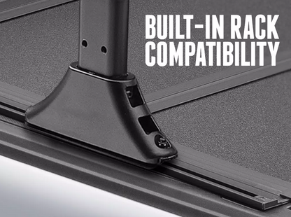 RealTruck BAKFlip MX4 TS (GEN 3) Hard Folding Tonneau Cover w/ T-Slot Rails - 449441TS