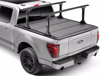 RealTruck BAKFlip MX4 TS (GEN 3) Hard Folding Tonneau Cover w/ T-Slot Rails - 449441TS