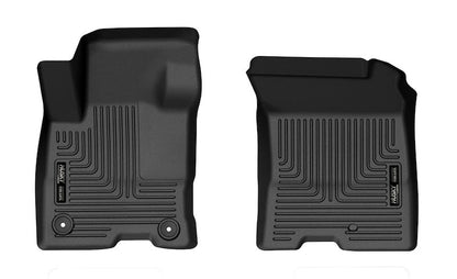 Husky Liners X-act Contour Floor Mats |51451| - Fits 2022-2026 Ford Maverick (Hybrid Models Only) | Front Row, 2-pc Black