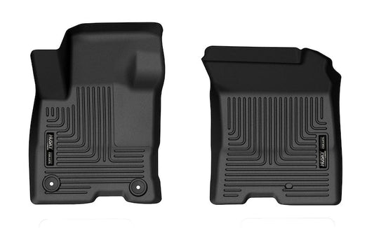 Husky Liners X-act Contour Floor Mats |51451| - Fits 2022-2026 Ford Maverick (Hybrid Models Only) | Front Row, 2-pc Black