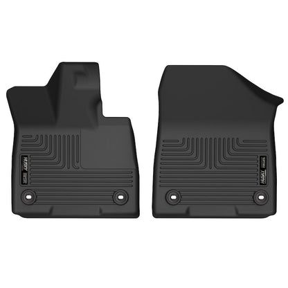 Husky Liners X-act Contour Floor Mats |51861| - Fits 2021-2025 Toyota Sienna | Front Row, 2-pc Black
