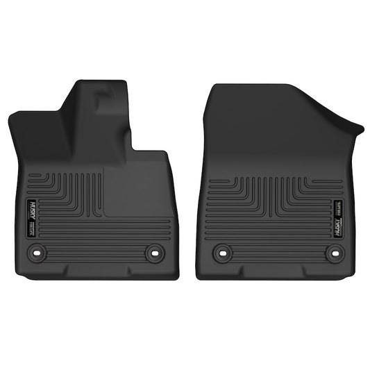 Husky Liners X-act Contour Floor Mats |51861| - Fits 2021-2025 Toyota Sienna | Front Row, 2-pc Black