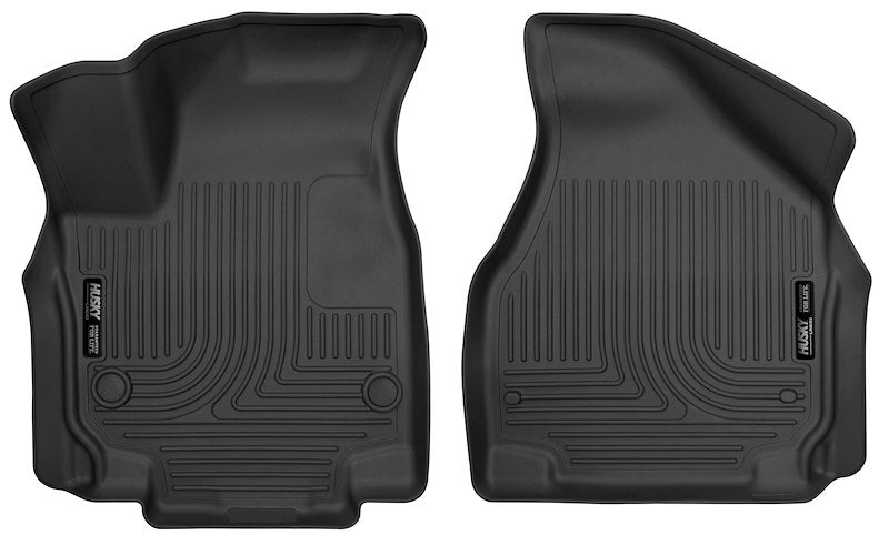 Husky Liners X-act Contour Floor Mats |52041| - Fits 2017-2026 Chrysler Pacifica; 2020-2026 Chrysler Voyager | Front Row, 2-pc Black