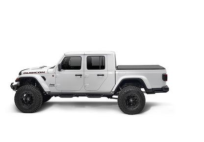 RealTruck TruXedo Lo Pro Soft Roll Up Truck Bed Tonneau Cover | 523201 | Fits 2020-2026 Jeep Gladiator, w or w/oTrail Rail System 5' Bed (60")