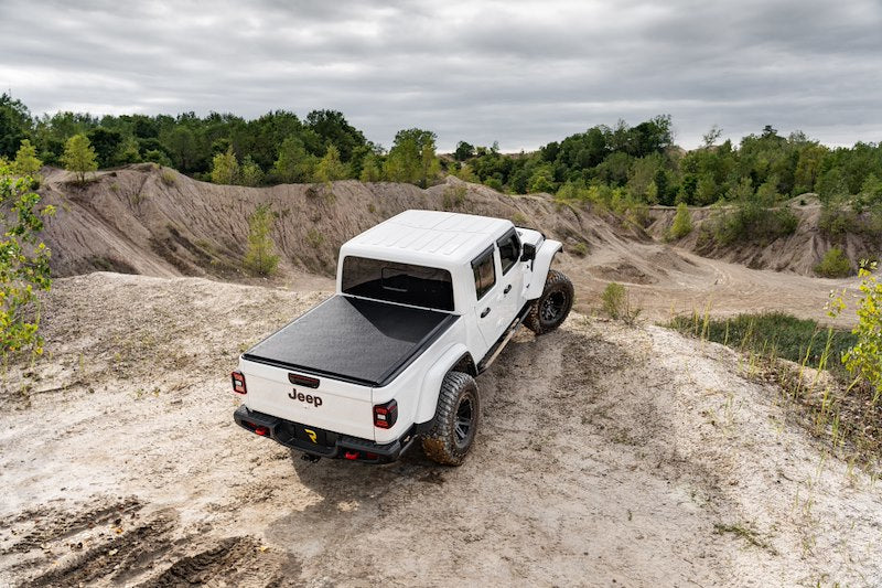 RealTruck TruXedo Lo Pro Soft Roll Up Truck Bed Tonneau Cover | 523201 | Fits 2020-2026 Jeep Gladiator, w or w/oTrail Rail System 5' Bed (60")