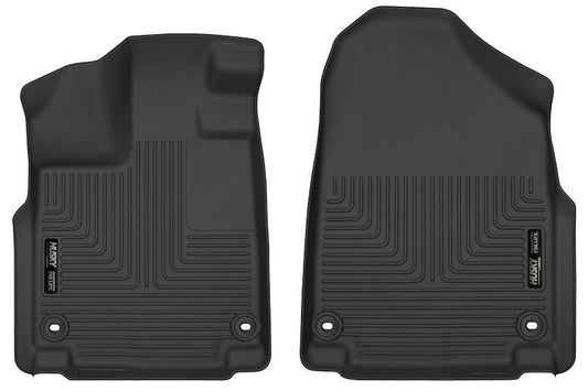 Husky Liners X-act Contour Floor Mats |52971| - Fits 2018-2026 Honda Odyssey | Front Row, 2-pc Black