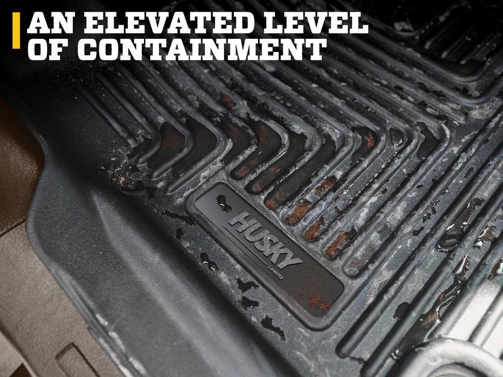 Husky Liners X-act Contour Floor Mats |53608| - Fits 2009-2010 Dodge Ram 1500/2500/3500; 2011-2024 Ram 1500/2500/3500 (19-24 Classic Body); Crew Cab Only w/Auto Trans | Front & 2nd Row, 3-pc Black