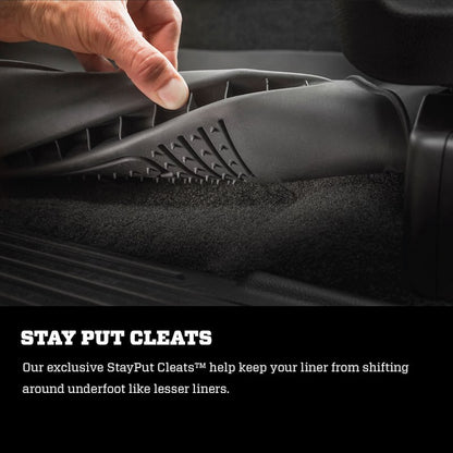 Husky Liners X-act Contour Floor Mats |54531| - Fits 2018-2026 Jeep Gladiator / Wrangler JL, 2020-2026 Jeep Gladiator | Front Row, 2-pc Black