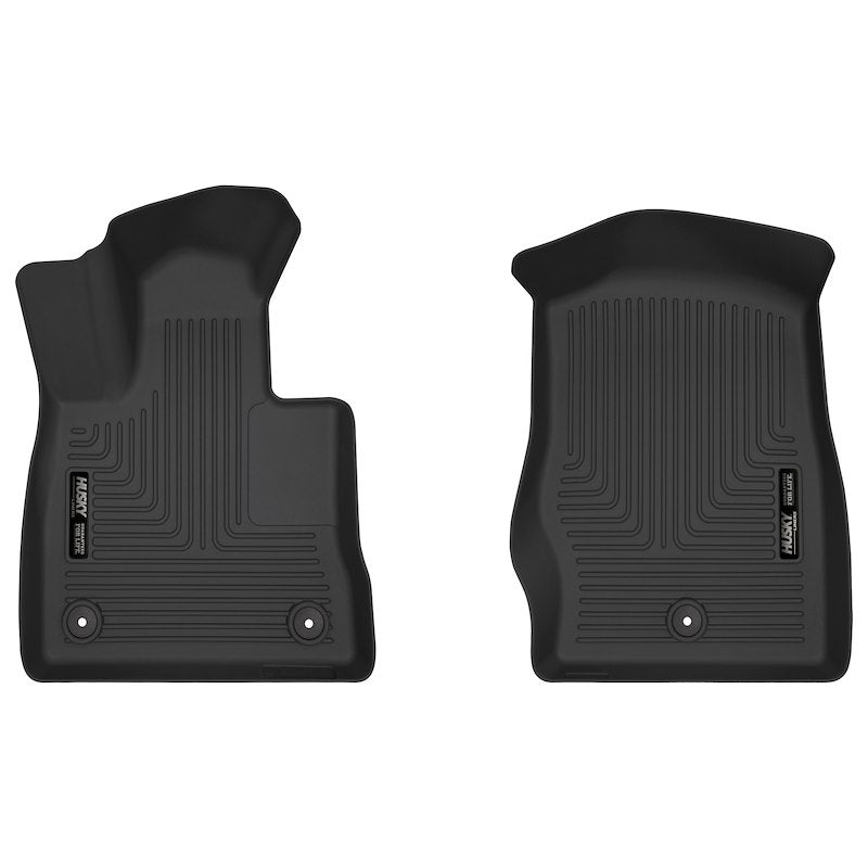 Husky Liners X-act Contour Floor Mats |54871| - Fits 2020-2026 Ford Explorer | Front Row, 2-pc Black