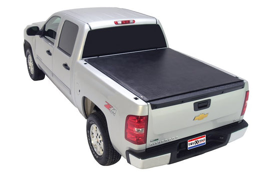RealTruck TruXedo Lo Pro Soft Roll Up Truck Bed Tonneau Cover | 570601 | Fits 2007 - 2013 Chevy/GMC Silverado/Sierra 1500 5' 9" Bed (69.3")