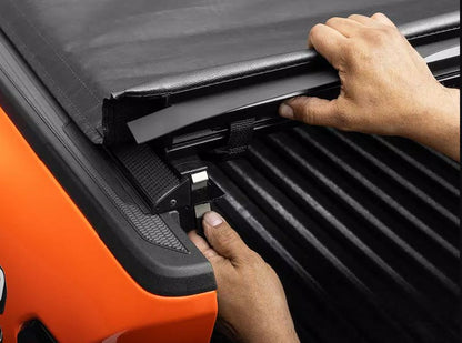 Truxedo Lo Pro Soft Roll-Up Tonneau Cover for 5ft Bed E-Hummer 23-25 by Truxedo