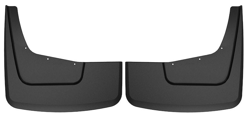 Husky Liners Custom Mud Guards |57751| - Fits 2020 - 2026 Chevrolet Silverado 3500HD Dually | DUALLY REAR MUD GUARDS, 2-pc Black