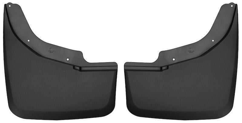 Husky Liners Mud Guards |57871| - Fits 2015-2019 Chevrolet Silverado/GMC Sierra 3500 HD; Custom Molded Mud Guards 2-pc Black