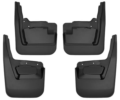 Husky Liners Custom Mud Guards |58276| - Fits 2019-2026 GMC Sierra 1500 | Front & Rear Set, 4-pc Black
