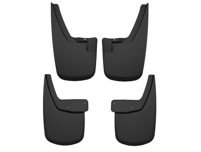 Husky Liners Custom Mud Guards |58326| - Fits 2023-2026 GMC Canyon, Crew Cab (Excludes the AT4X Model) | Front & Rear Set, 4-pc Black