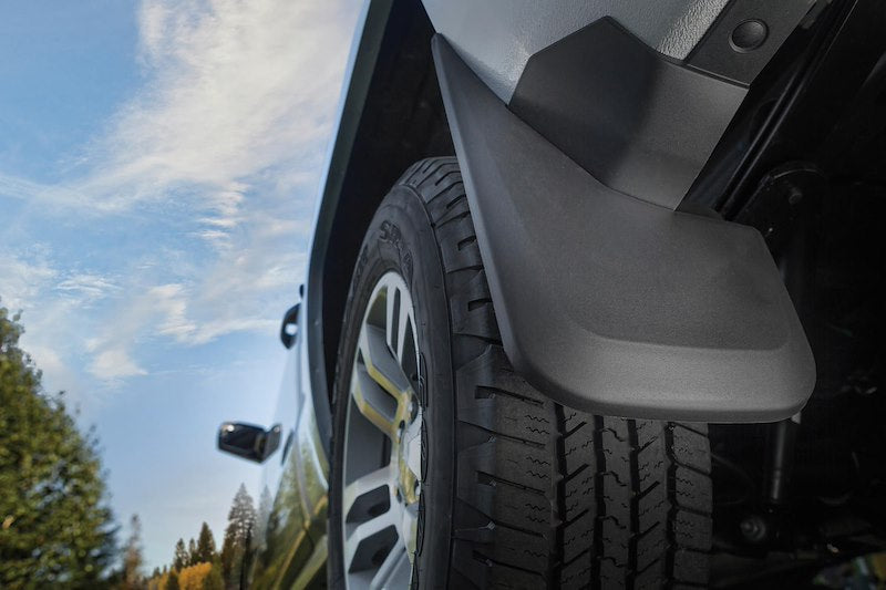 Husky Liners - Front & Rear Mud Guards |58446| -Fits  2015-2020 Ford F-150 No Fender Flares, Front & Rear Set - 4 Pc Black