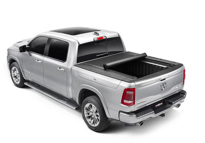 RealTruck TruXedo Lo Pro Soft Roll Up Truck Bed Tonneau Cover | 584901 | Fits 2019 - 2026 Dodge Ram 1500 w/RamBox, w/ or w/out Multi-Function (Split) Tailgate 5' 7" Bed (67.4")