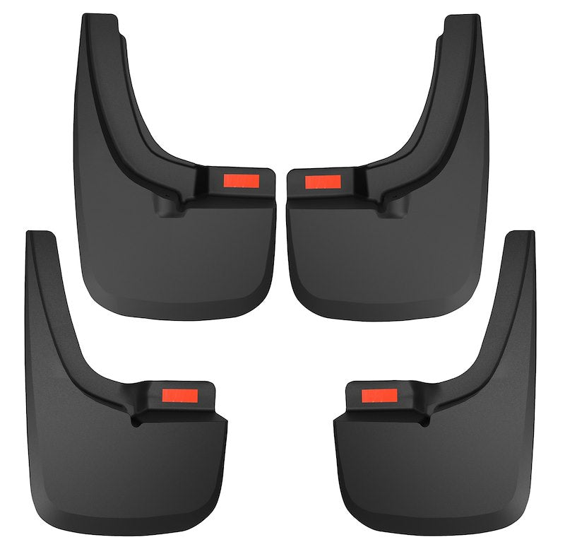 Husky Liners Custom Mud Guards |58516| - Fits 2019-2023 Ford Ranger (Excludes Tremor) | Front & Rear Set, 4-pc Black