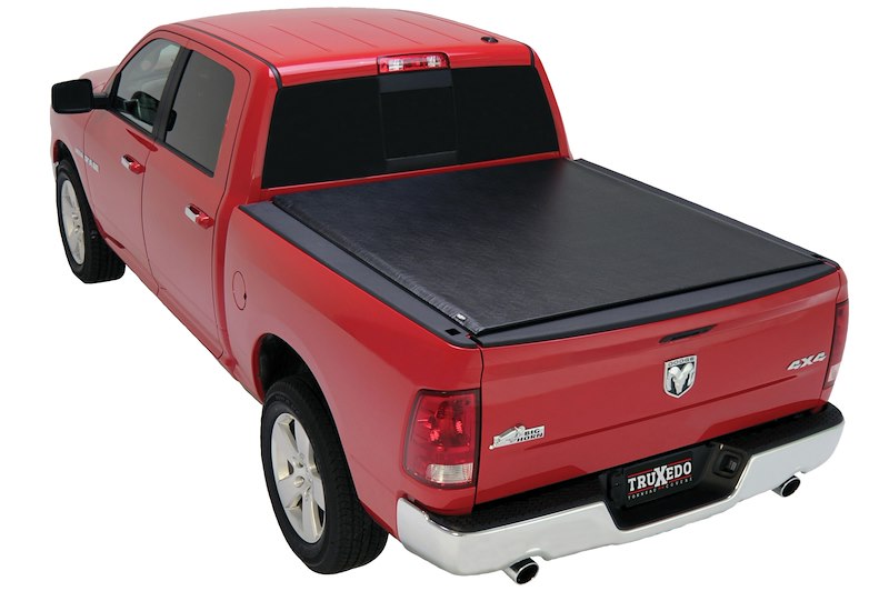 RealTruck TruXedo Lo Pro Soft Roll Up Truck Bed Tonneau Cover | 586901 | Fits 2019 - 2026 Dodge Ram 1500, Does Not Fit w/ Multi-Function (Split) Tailgate 6' 4" Bed (76.3")