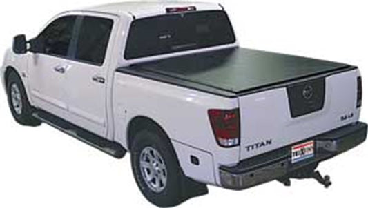 RealTruck TruXedo Lo Pro Soft Roll Up Truck Bed Tonneau Cover | 597101 | Fits 2004 - 2015 Nissan Titan w/ or w/o Track System 5' 7" Bed (67.1")