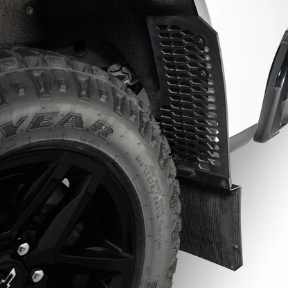 Putco Black HEX Mud Skins - Rear Pair |78255| - Fits Ford F350 / F450 2011-2016 Dually